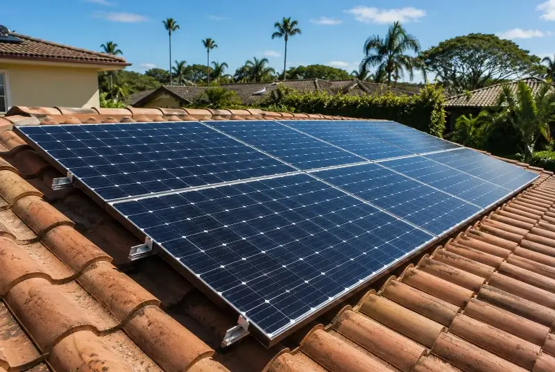 Installation de panneaux solaires à Baraigne